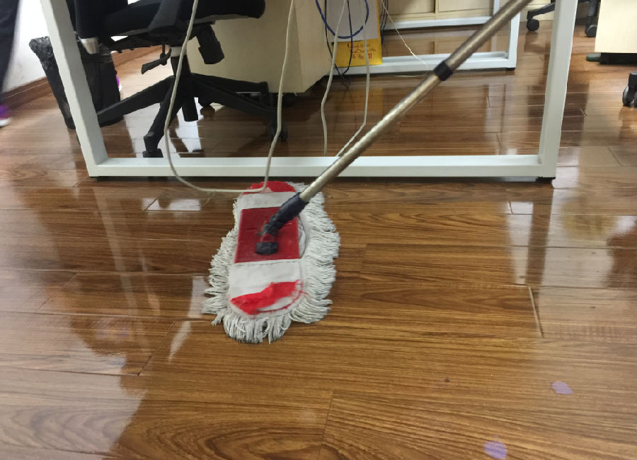 喜德县木地板保洁案例