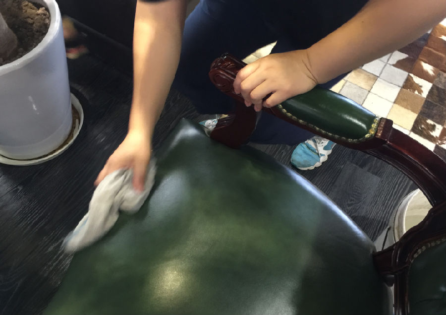 喜德县家具清洗案例